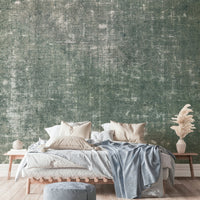 Soft vintage mural wallpaper design
