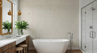 Contemporary mural featuring aged wall textures for a vintage aesthetic