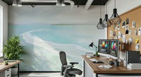 Aqua Calm Wall Mural