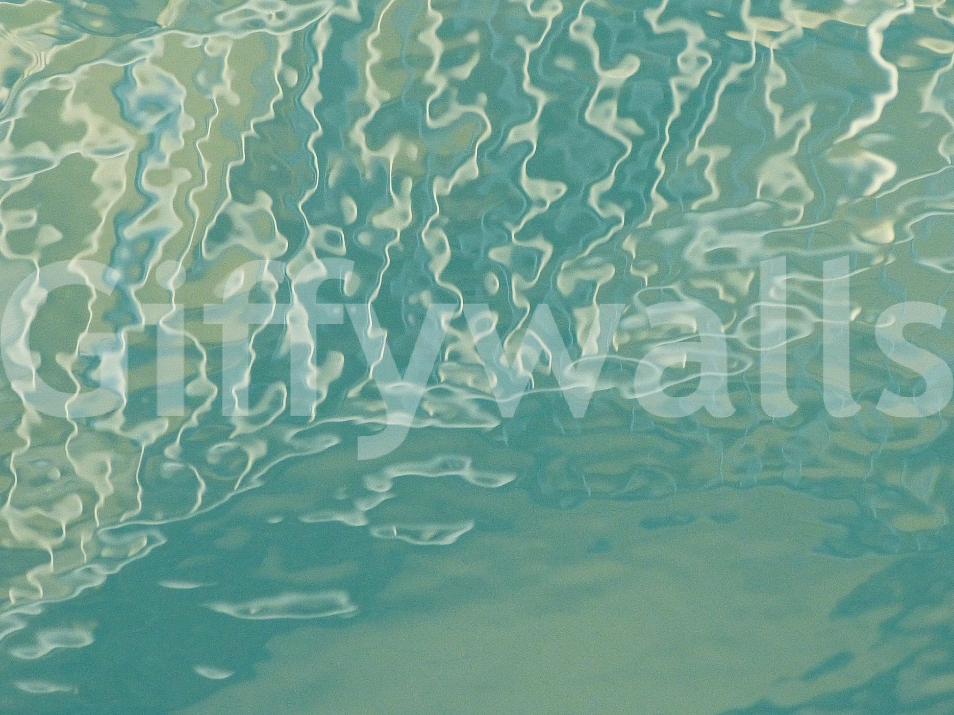 Rippled light Aqua Waves wallpaper cool abstract.