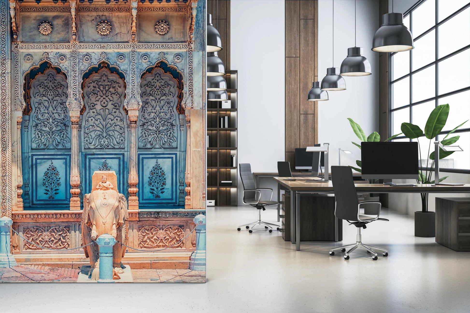 Archway Blossom Wall Mural