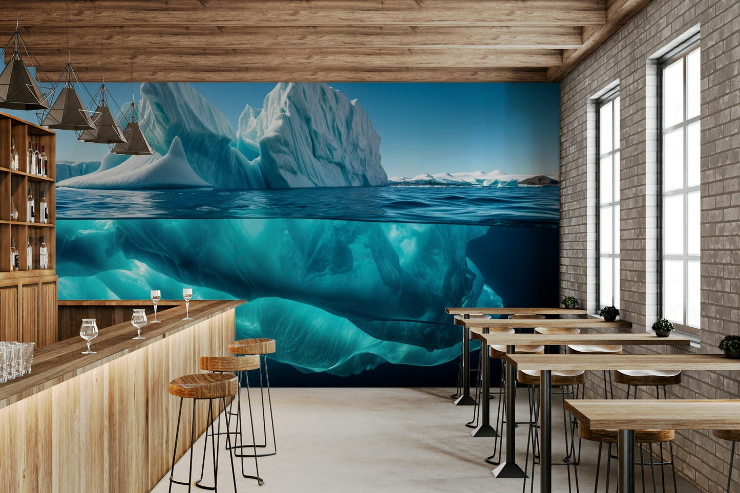 The feeling is one of fresh elegance.

