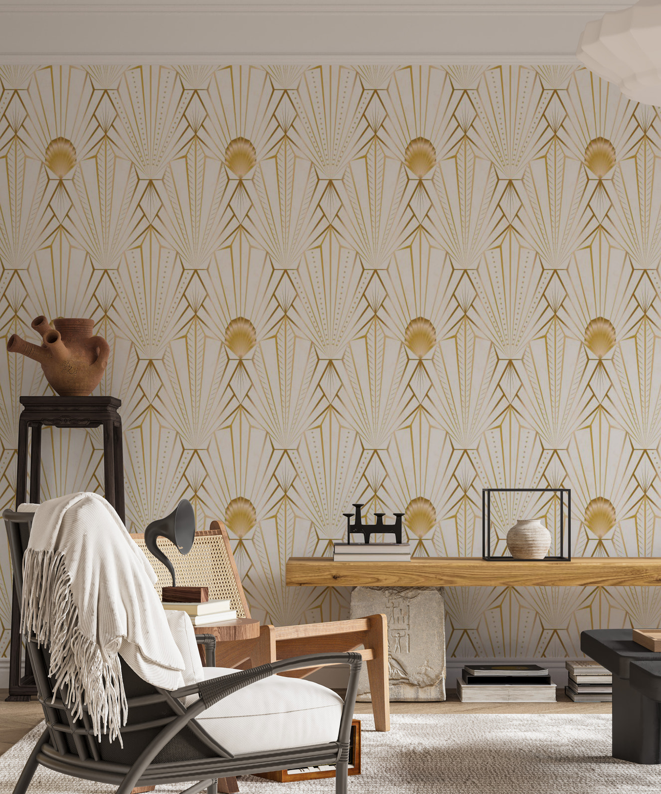 Art Deco Gold Radiance - The New Twenties