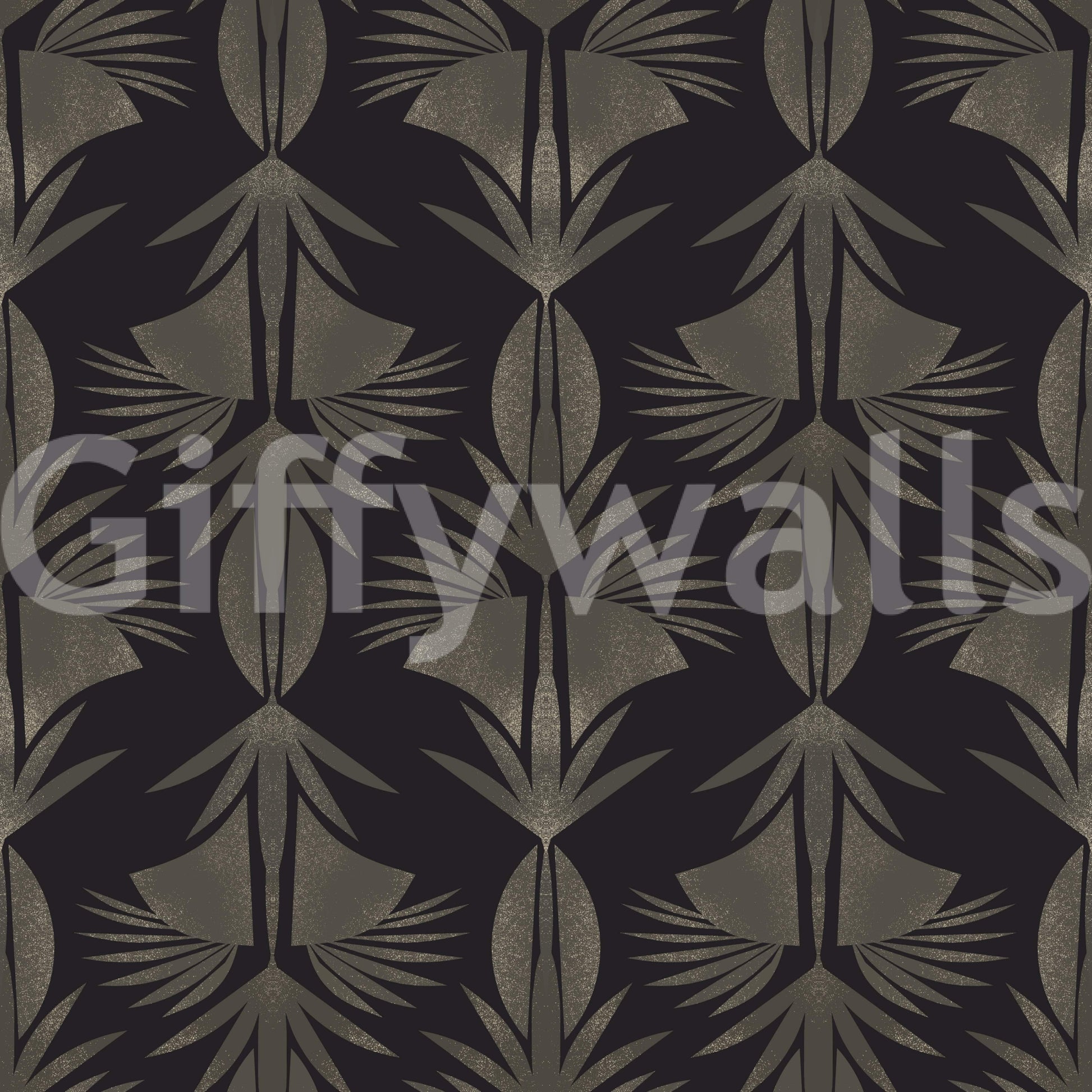 A high-quality serene leaf wall mural for walls.

