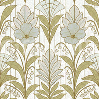 A high-quality serene flower wall mural for walls.