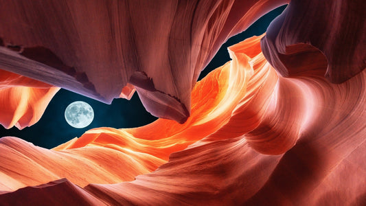 Vivid Color Antelope Slot Canyon Wallpaper Murals