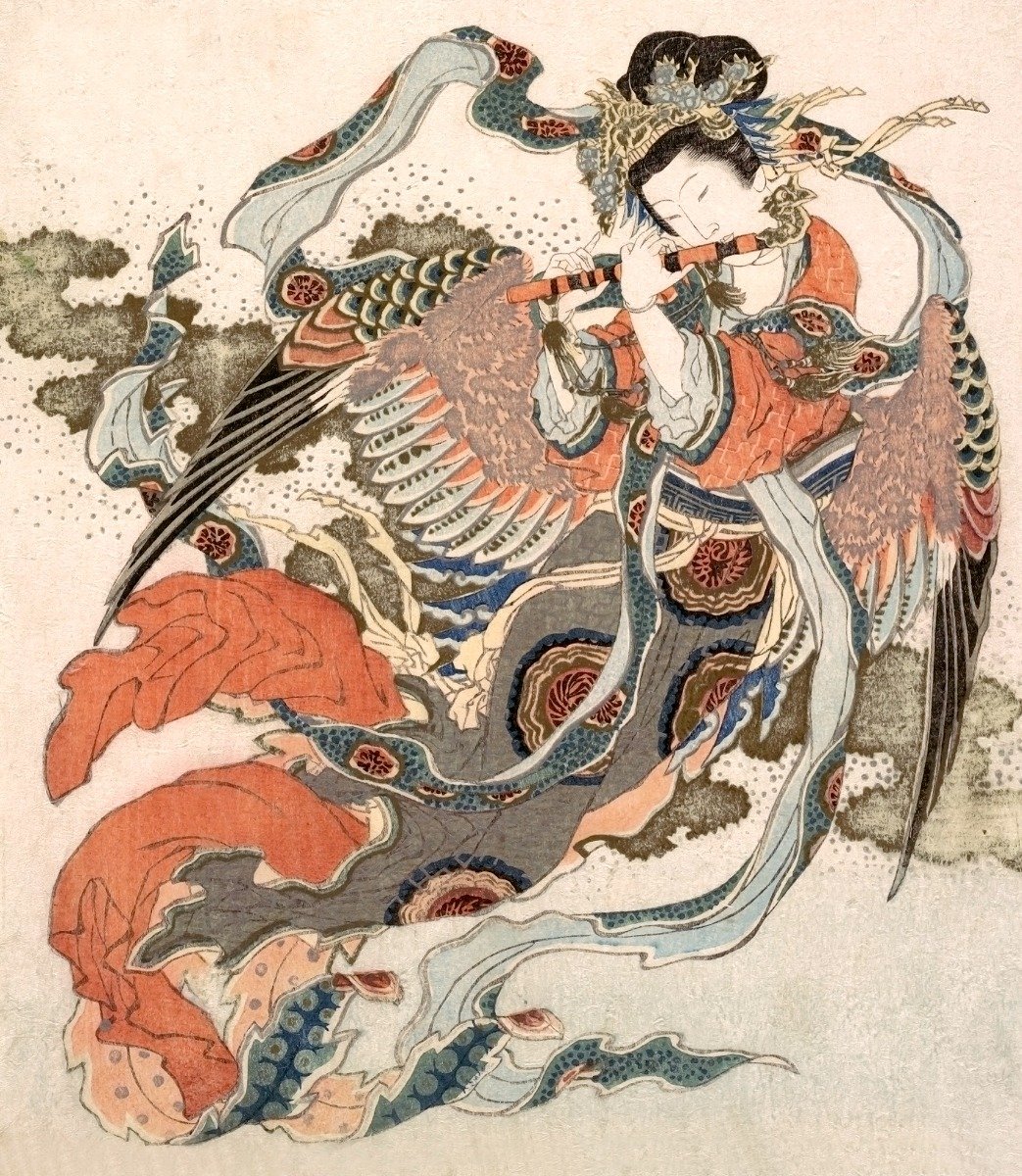 Asian Angel Wallpaper Mural in your room