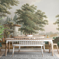 Atavistic Town Wallpaper Mural - Giffywalls