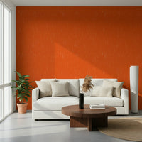 Wall mural orange canvas look, finely detailed light white streaking.