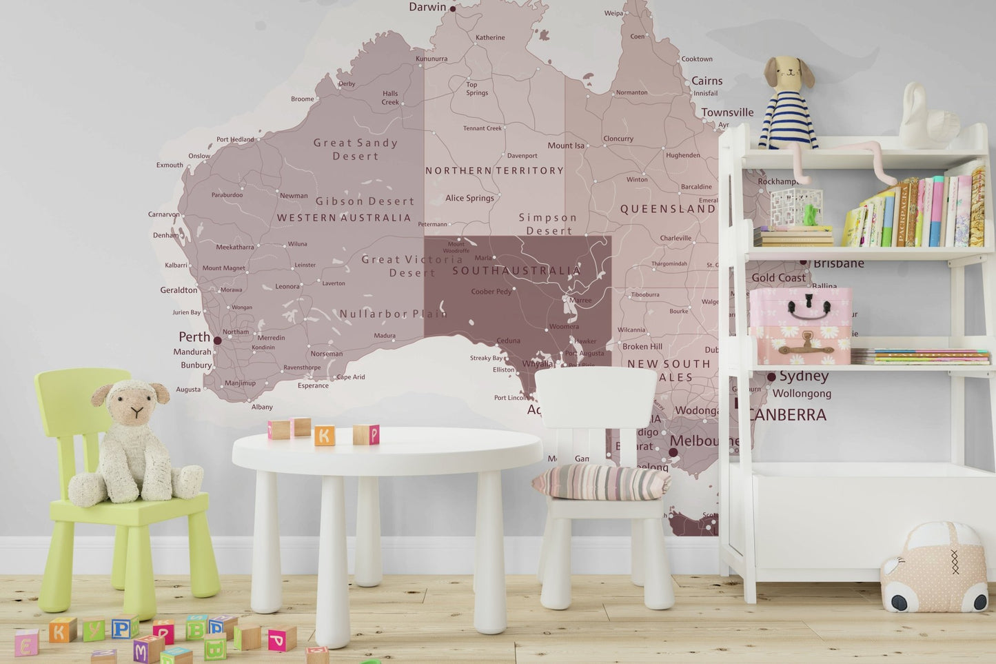 The design gives a feeling of quiet, natural beauty.

