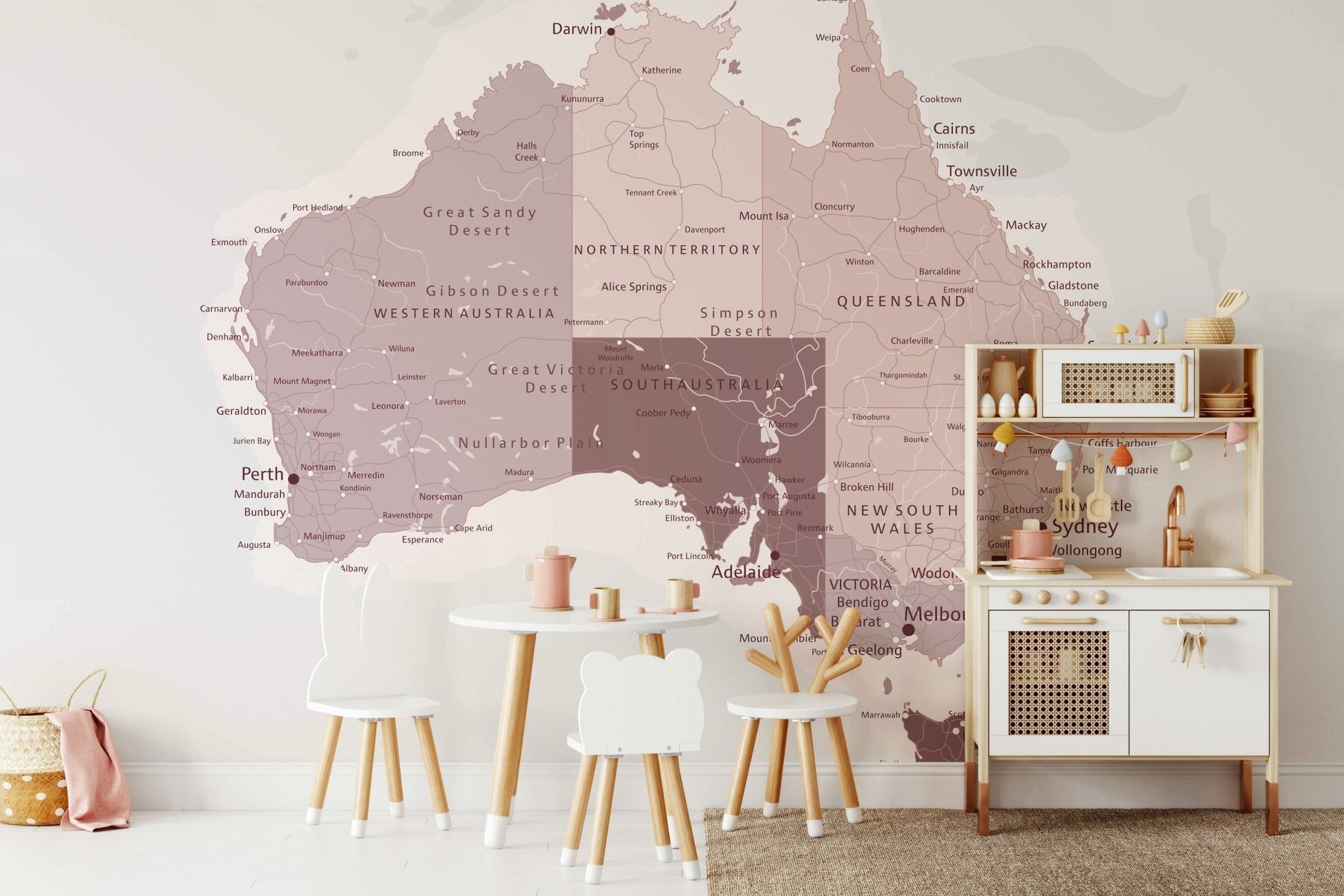 The Australian landscape is a central focus of the image.

