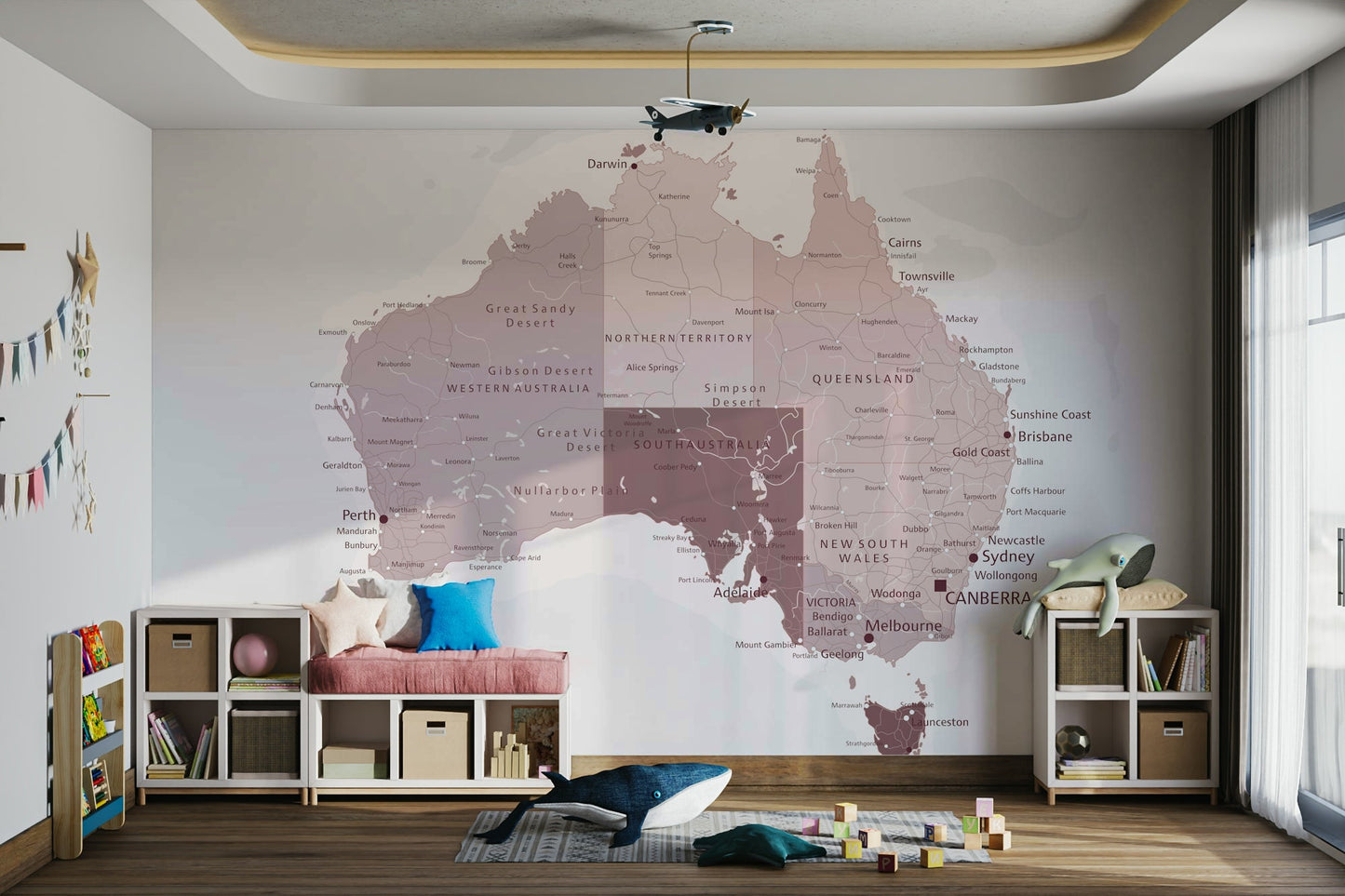 The feeling is one of fresh elegance.

