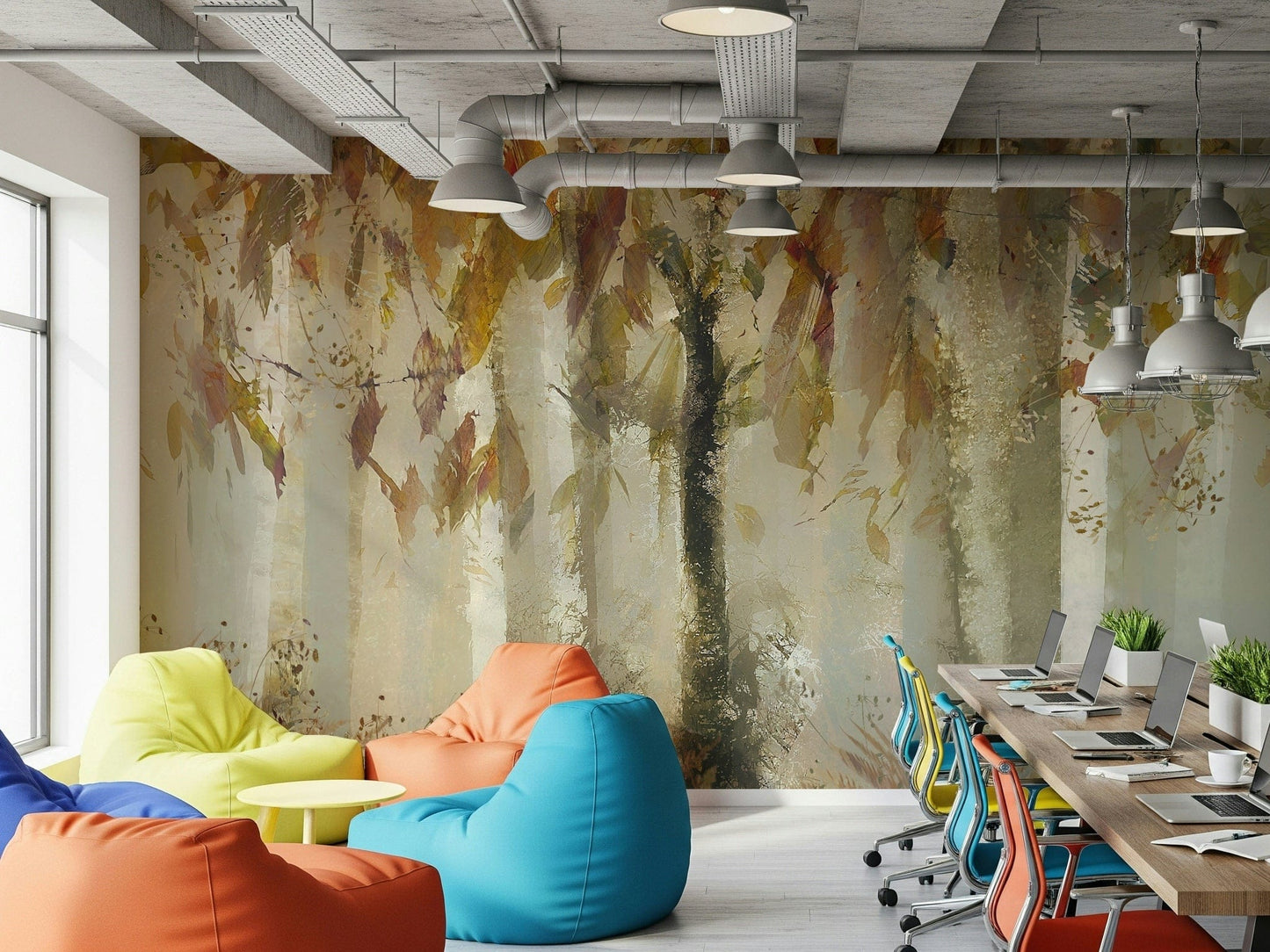 Autumn Canopy Wall Mural -2346181