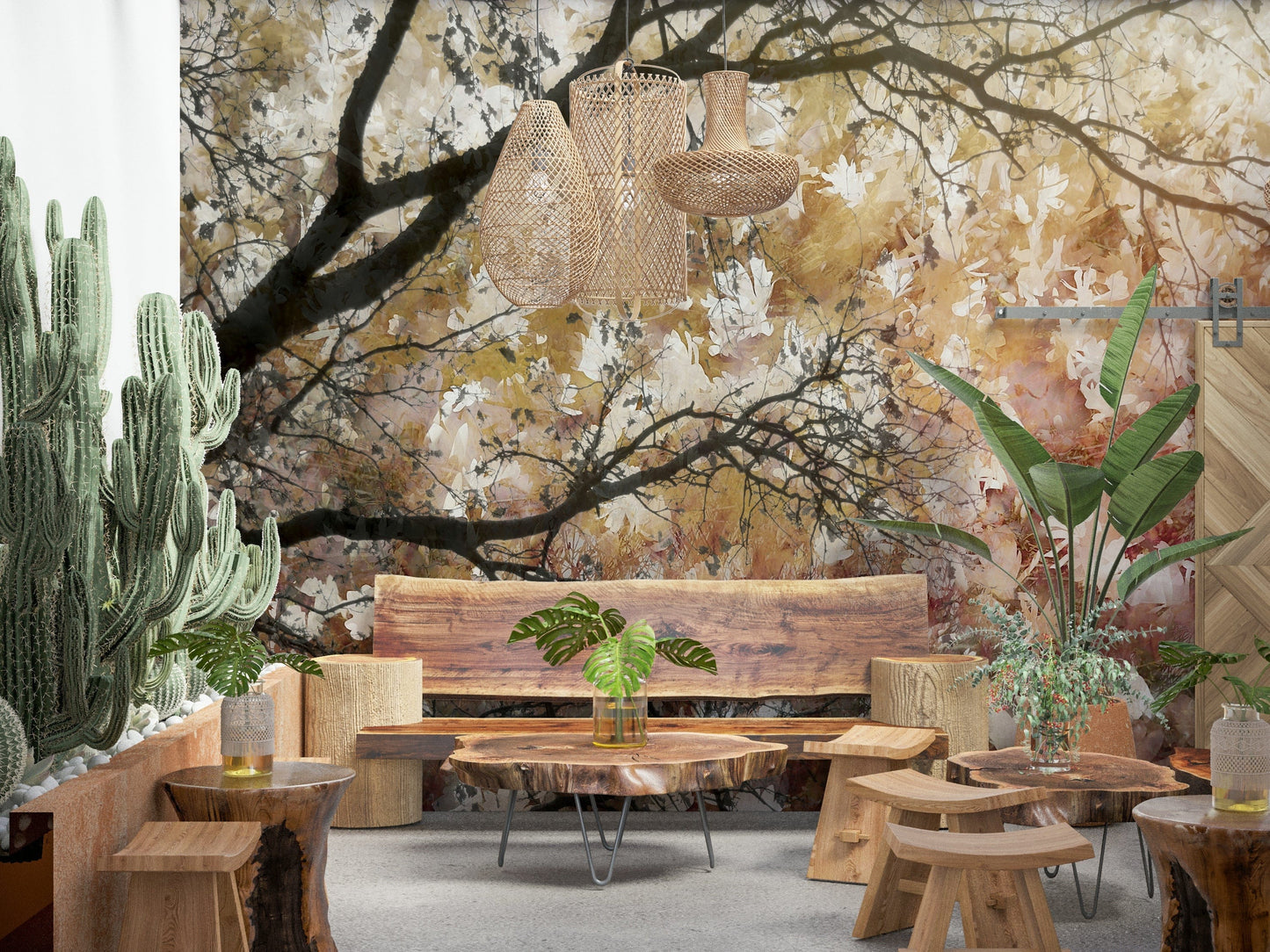 Autumnal Canopy Wall Mural -2479434