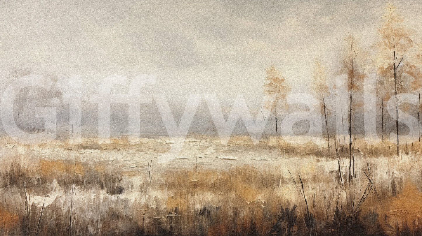 Ethereal Autumnal Meadow Wall Mural -2816792