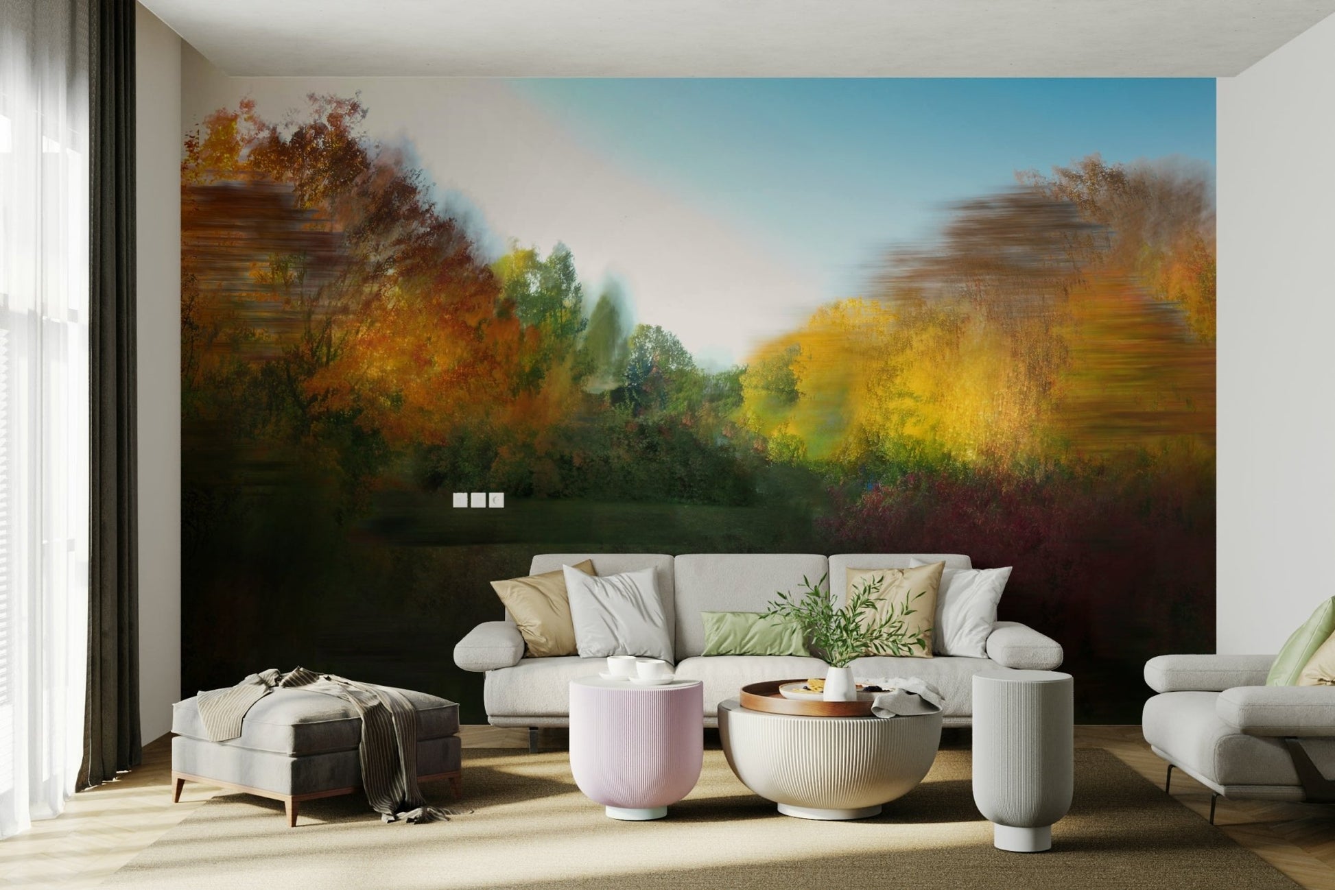 Abstract earthy color wallpaper for walls
