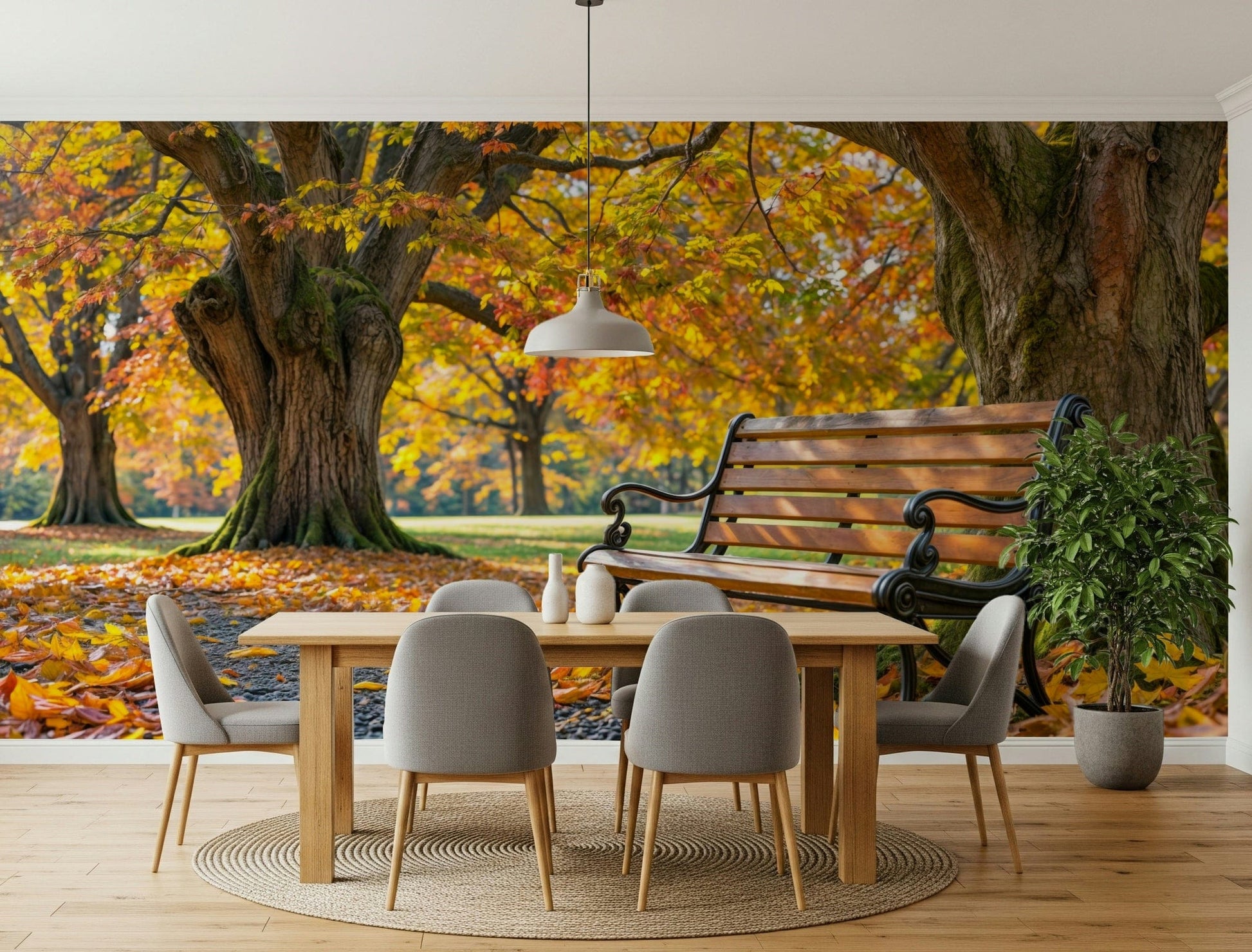 Autumn Serenity Wall Mural