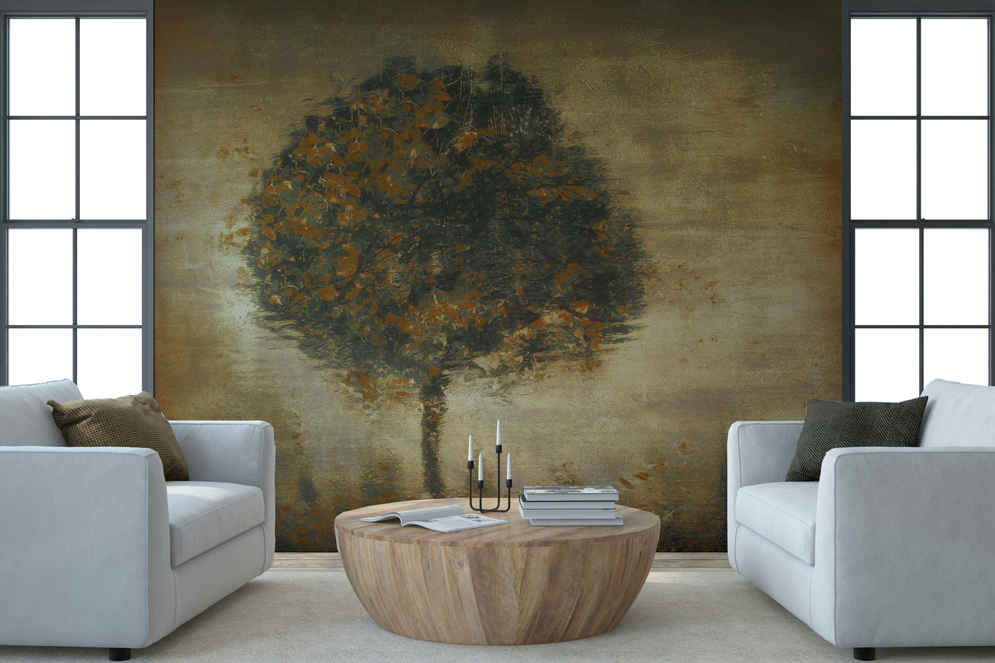 Autumnal Solitude Wall Mural -1433210
