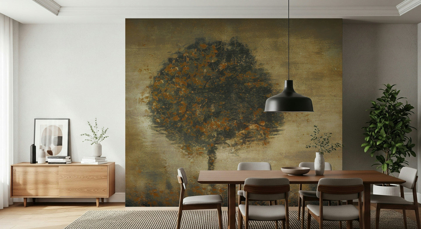 Autumnal Solitude Wall Mural -1433210