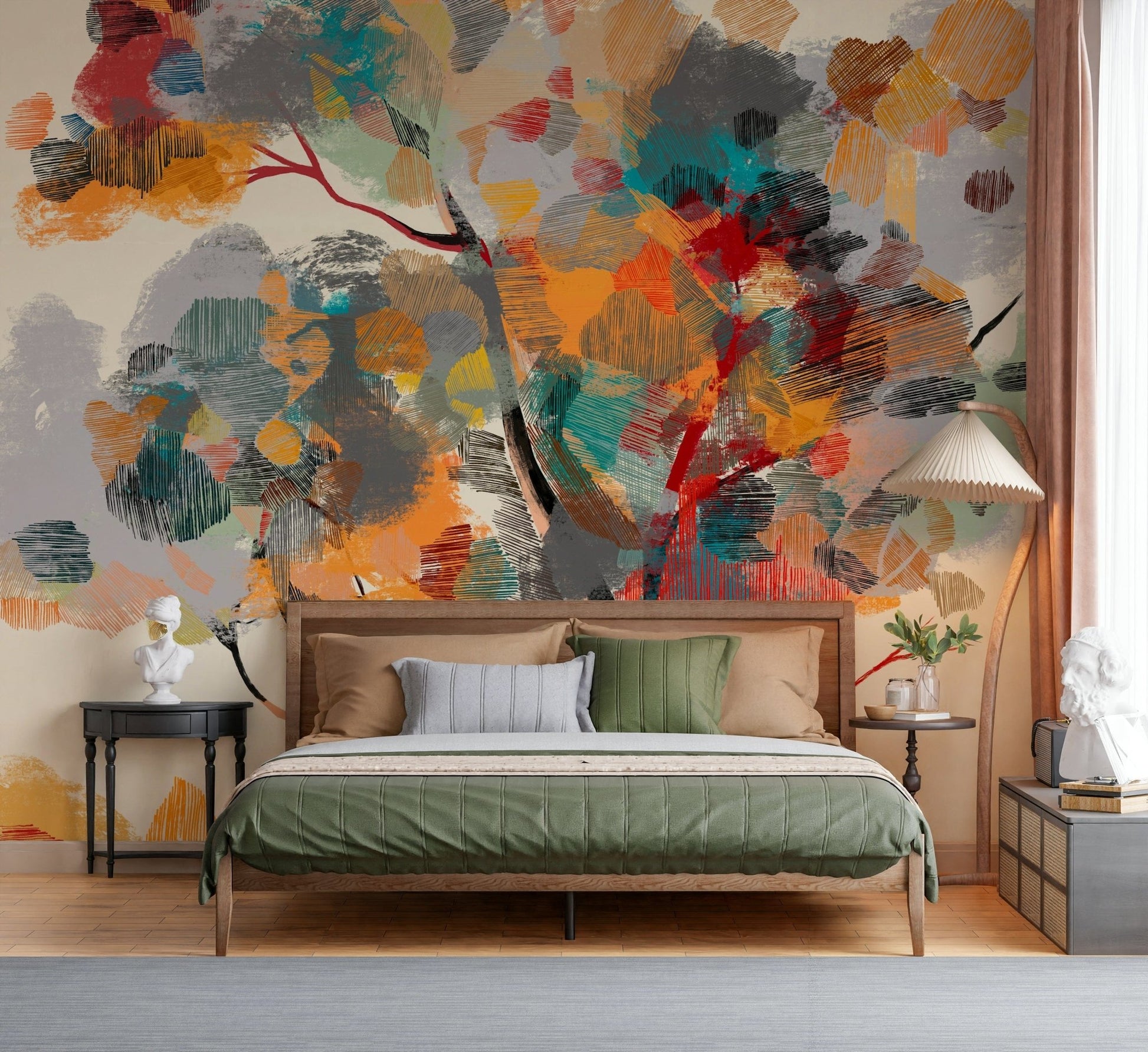 Autumn Tree Wall Mural