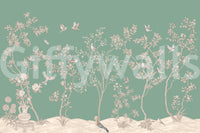 The style is painterly or a detailed illustration.

