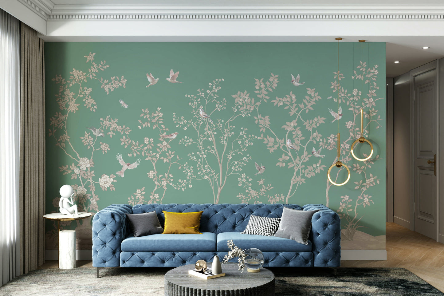 The design has a beautiful, natural aesthetic.

