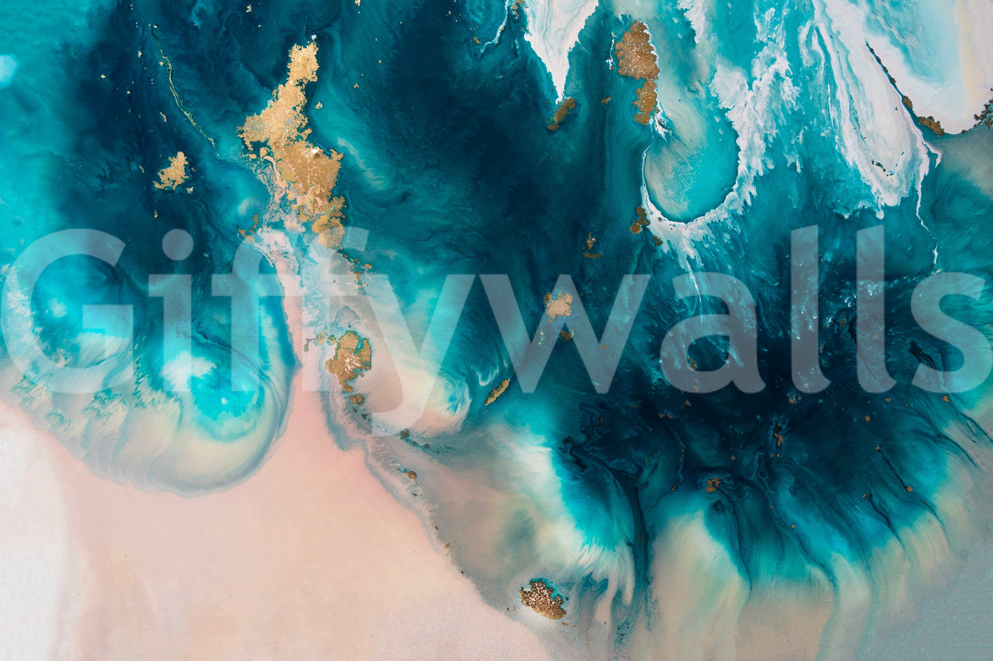 A high-quality abstract print wall mural for walls.
