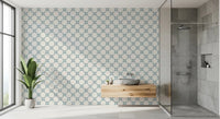 Azure Lattice Wallpaper⁠