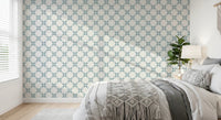 Azure Lattice Wallpaper⁠