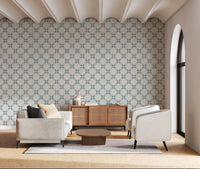 Azure Lattice Wallpaper⁠