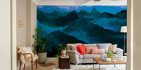 Azure Mountain Majesty Wallpaper