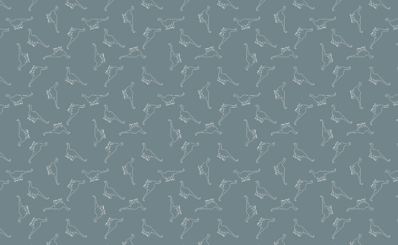 MInimal Dinosaur Kids Wallpaper in your room
