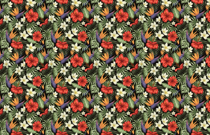 Paradise Garden Wallpaper in your room
