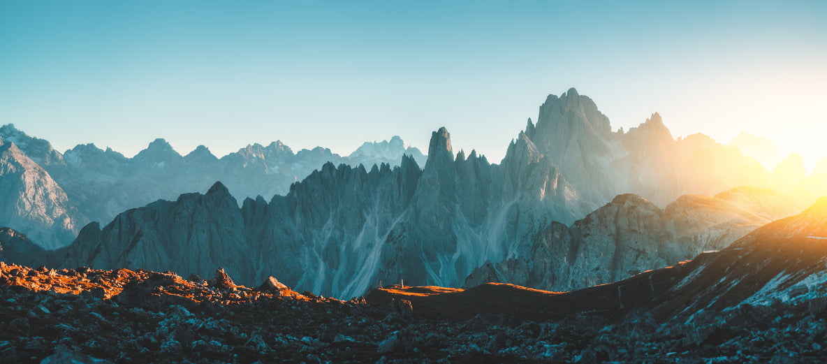 Dolomites Alps Rocky Mountain Range Wallpaper Murals in your room — zoomed