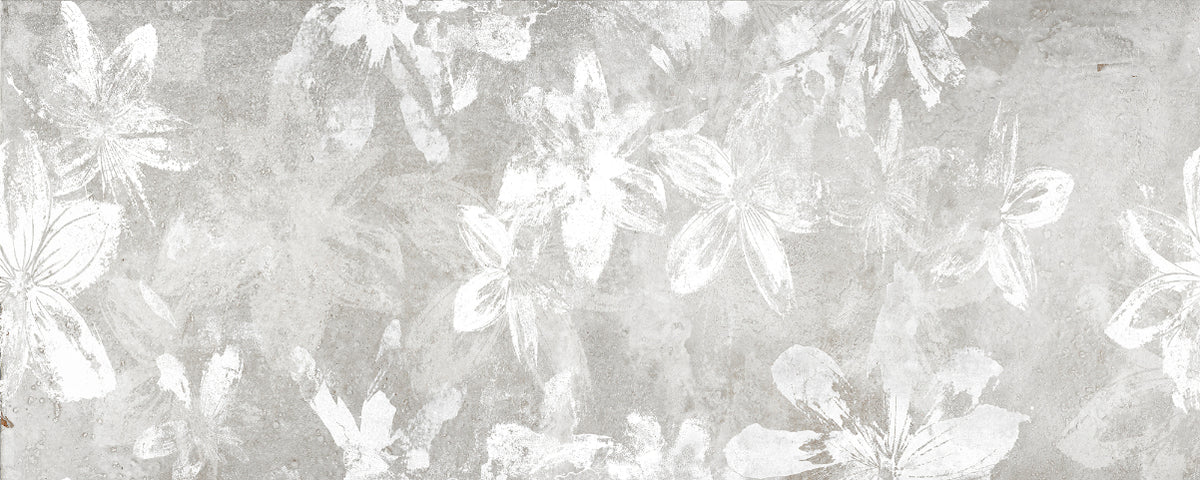 Rustic White Flower Wallpaper Murals
