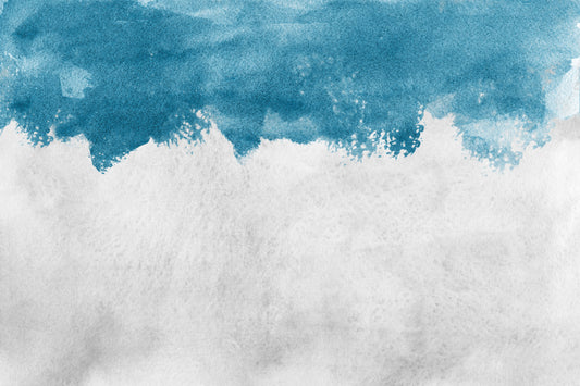 Blue Peel and Stick Wallpaper Mural