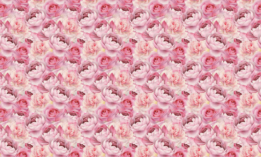Pink Flower Wallpaper - Watercolor