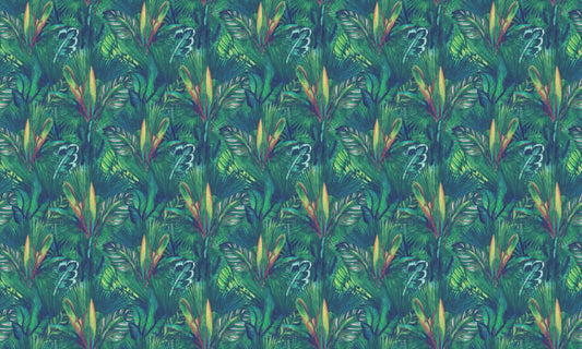 Tropical Peel and Stick Wallpaper