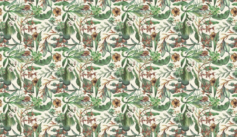 Vintage Tropical Seamless Pattern For Wallpaper