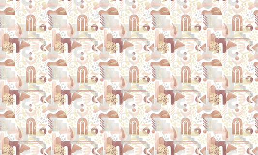 Watercolor Abstract Pastel Color Wallpaper For Walls