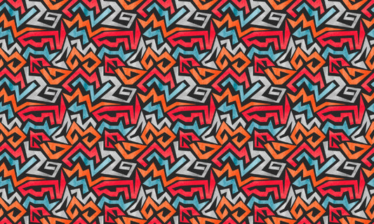 Colorful Graffiti Seamless Wallpaper