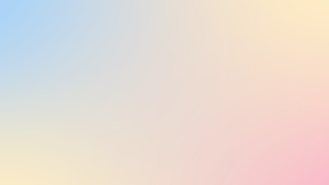 Pastel Gradient Dreamy Abstract Wall Mural