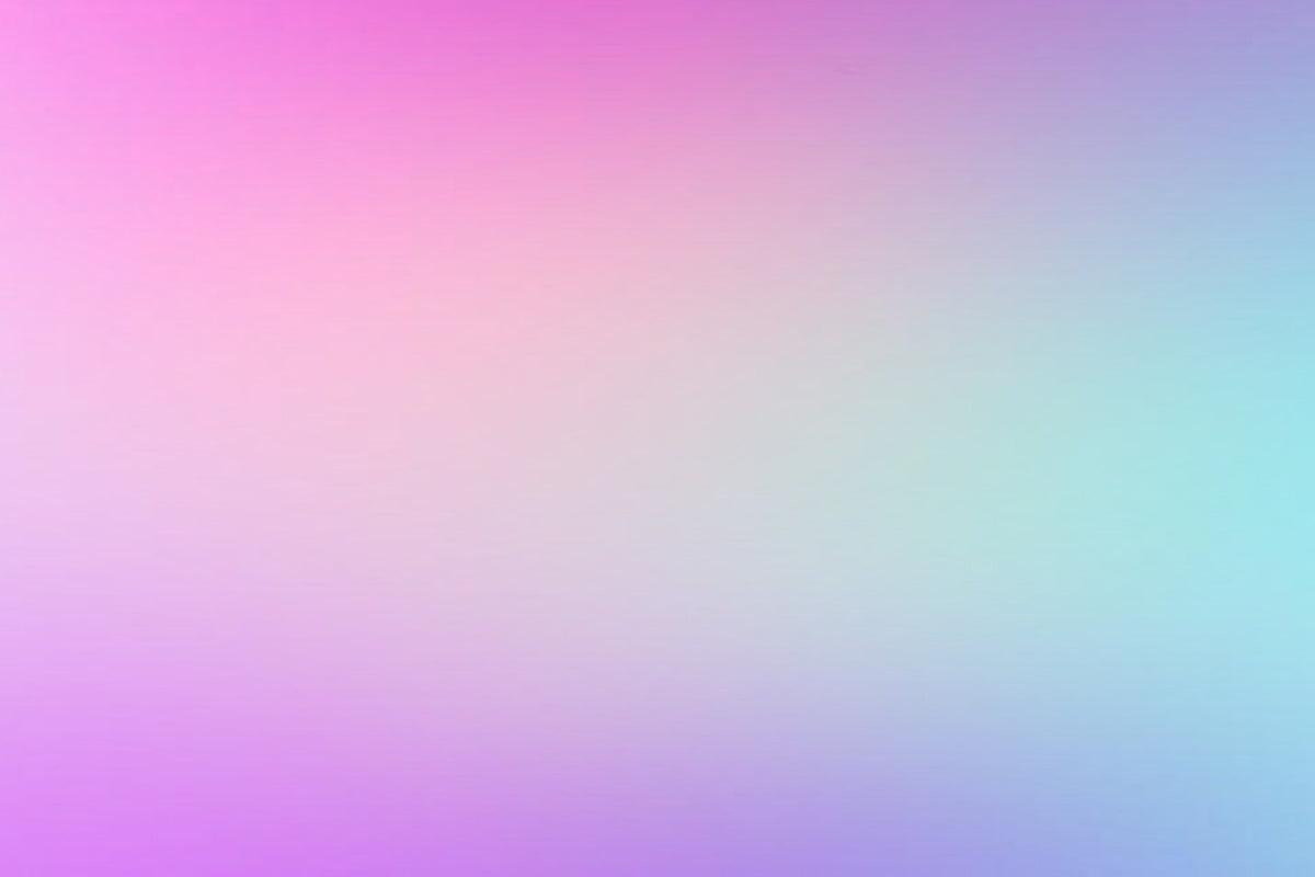 Cotton Candy Pastel Gradient Wall Mural in your room — zoomed