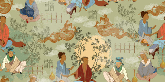 Ancient Chinese Tea Ceremony Wallpaper