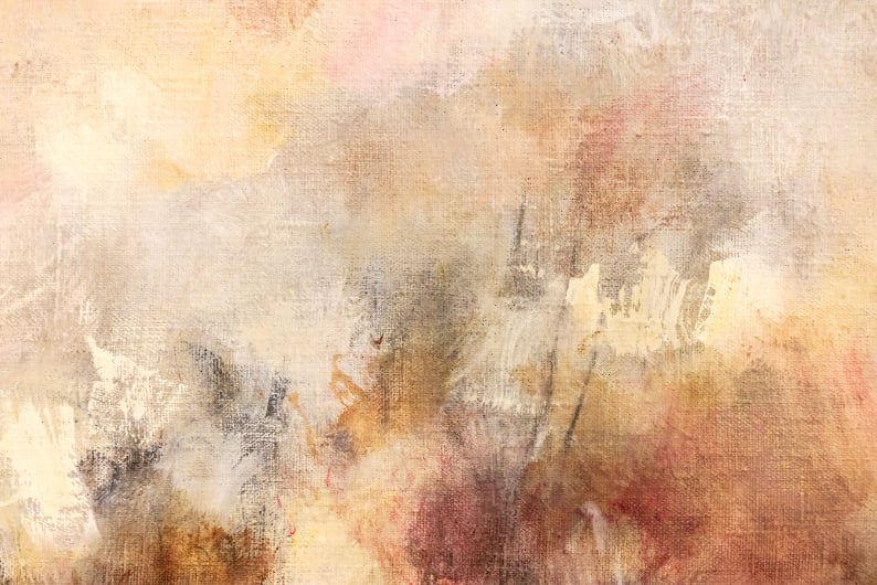 Artistic Oil Painted Abstract Wall Mural in your room — zoomed