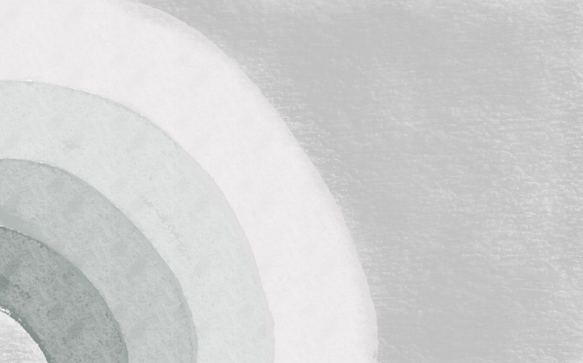 Geometric Swirl Watercolor Wall Mural in your room — zoomed