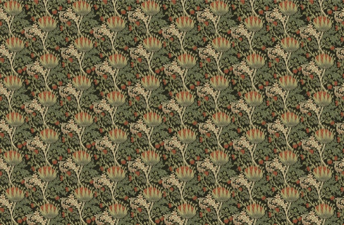 Elegance Floral Pattern Wallpaper in your room
