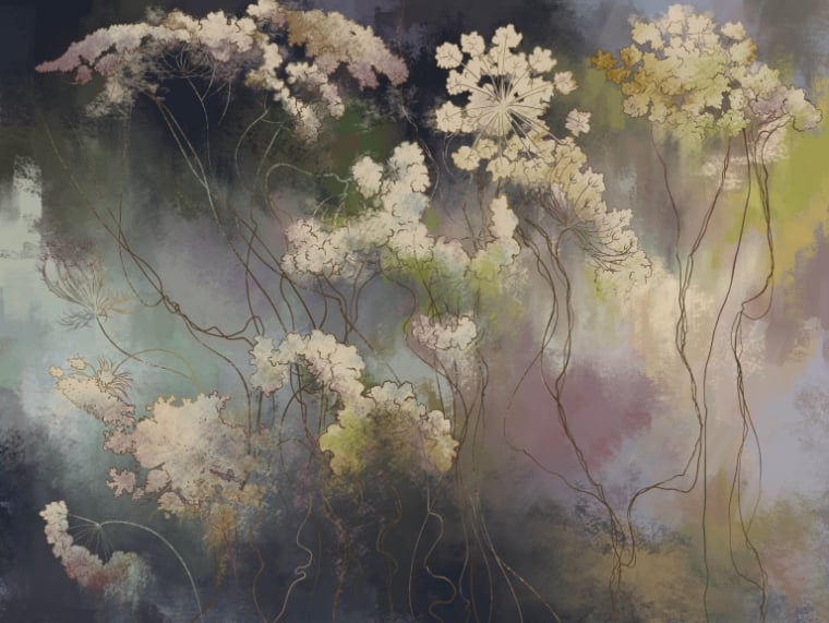 Wildflower Whisper Wall Mural in your room