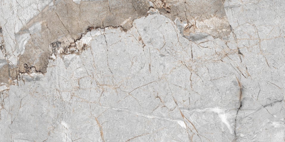 Elegant Gray Marble Wall Mural in your room — zoomed