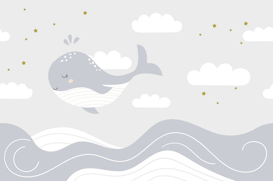Whale Dreams Wall Mural